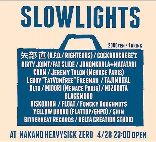 SLOWLIGHTS + MENACE