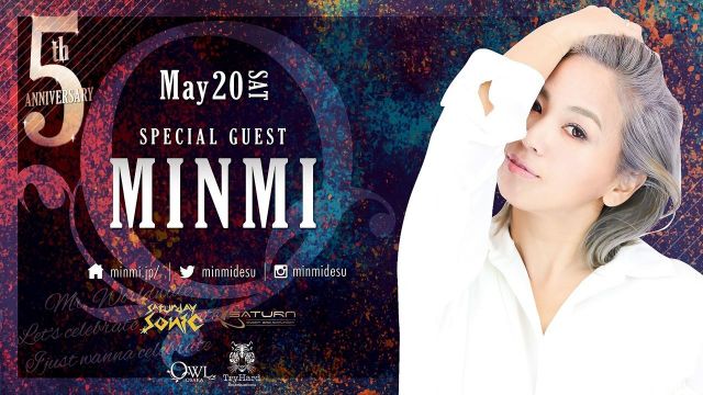  SPECIAL GUEST : MINMI / 【 SATURDAY SONIC / Saturn 】