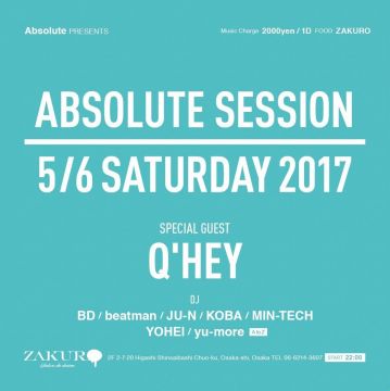 ABSOLUTE SESSION feat. Q'HEY