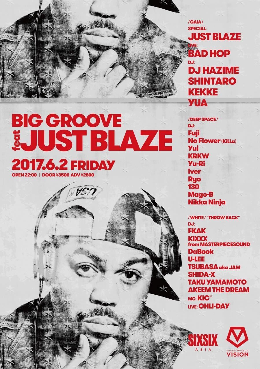 BIG GROOVE feat JUST BLAZE