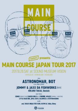MAIN COURSE JAPAN TOUR 2017