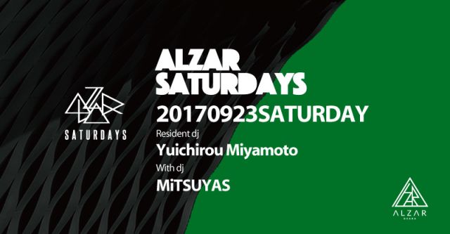 9/23(sat)Yuichirou Miyamoto pres. ALZAR Saturdays