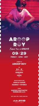 AROOP ROY Japan Tour in Nagoya