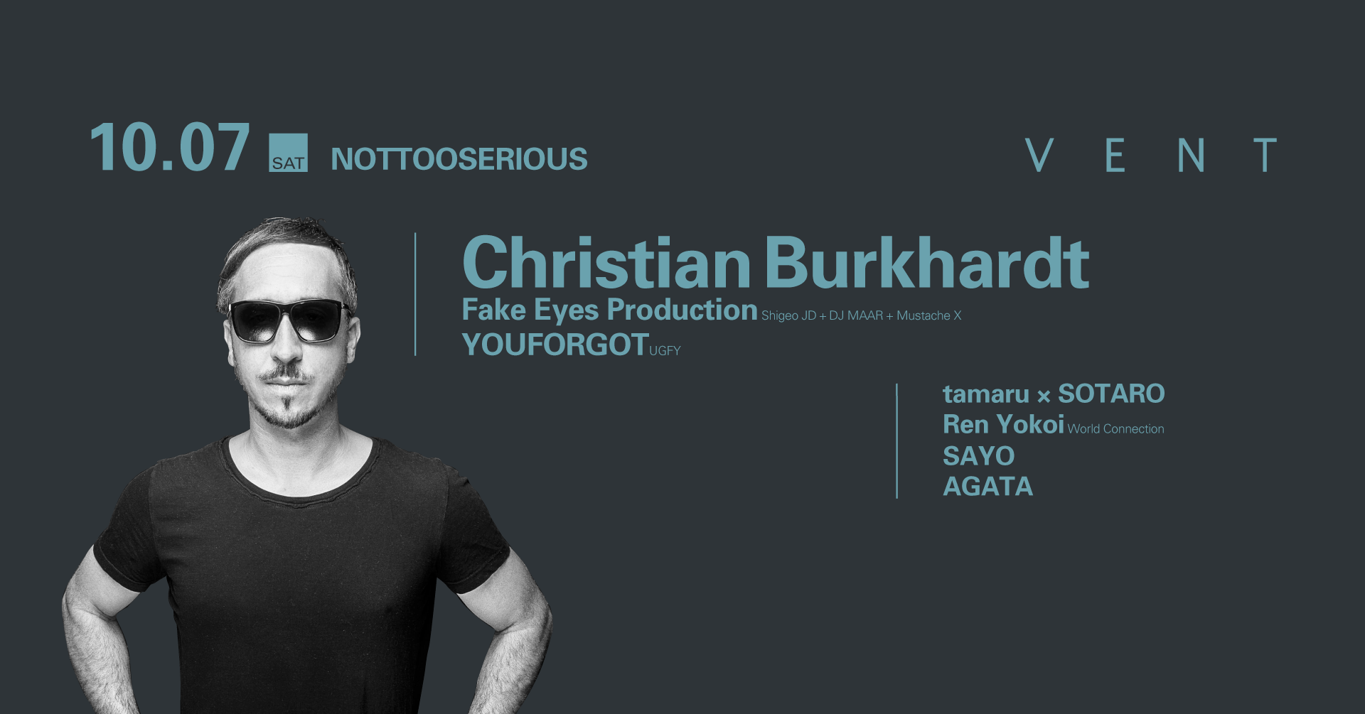Christian Burkhardt at NOTTOOSERIOUS