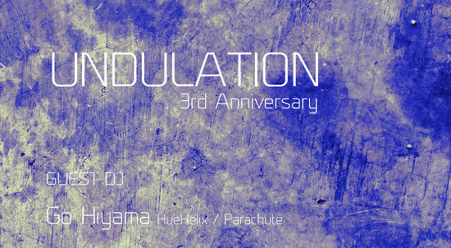 UNDULATION 3rd Anniversary