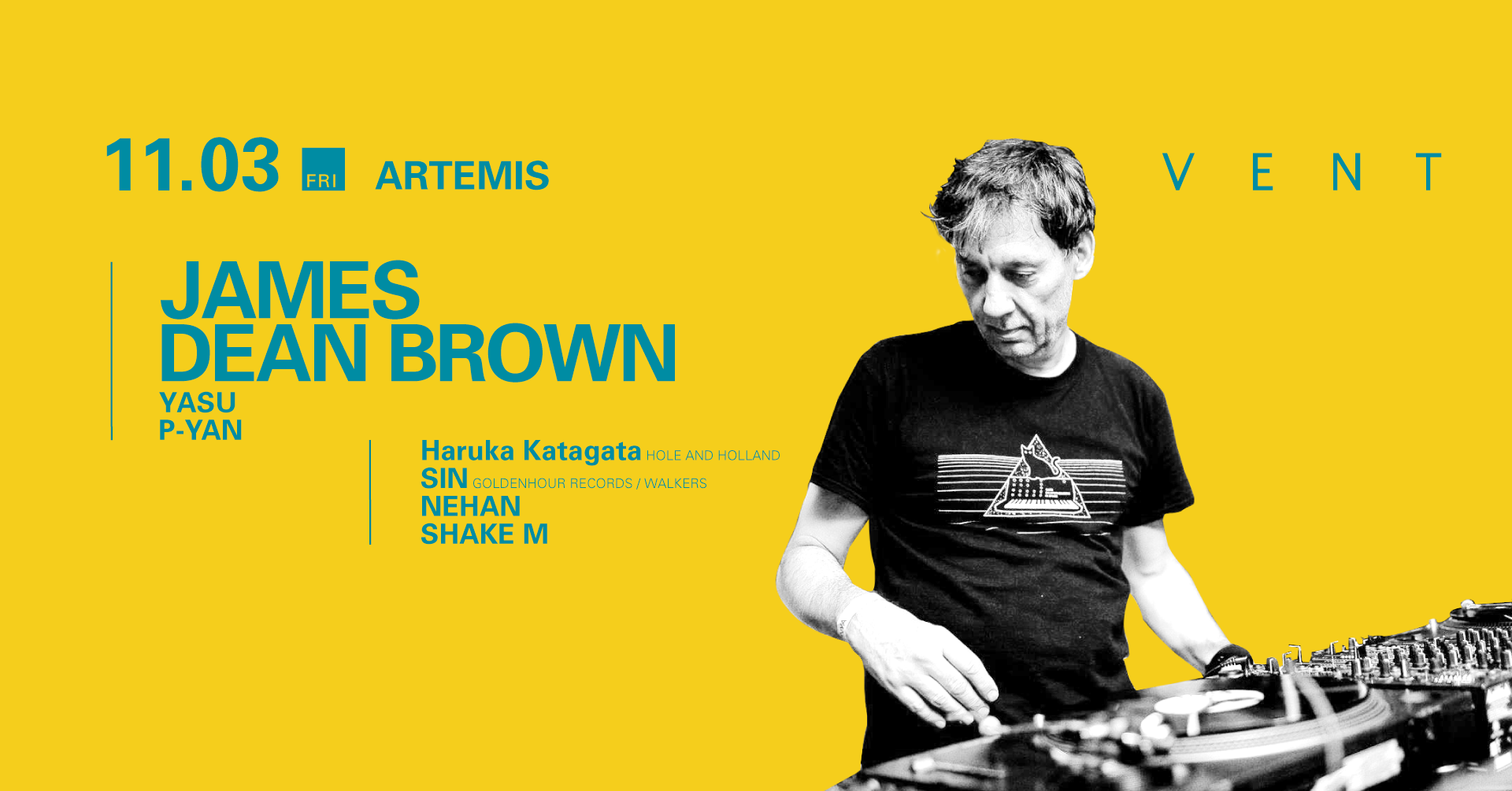 JAMES DEAN BROWN at ARTEMIS