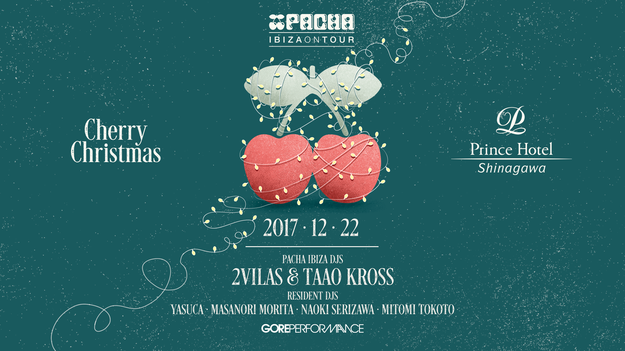 PACHA IBIZA ON TOUR 2017 “Cherry X’mas”