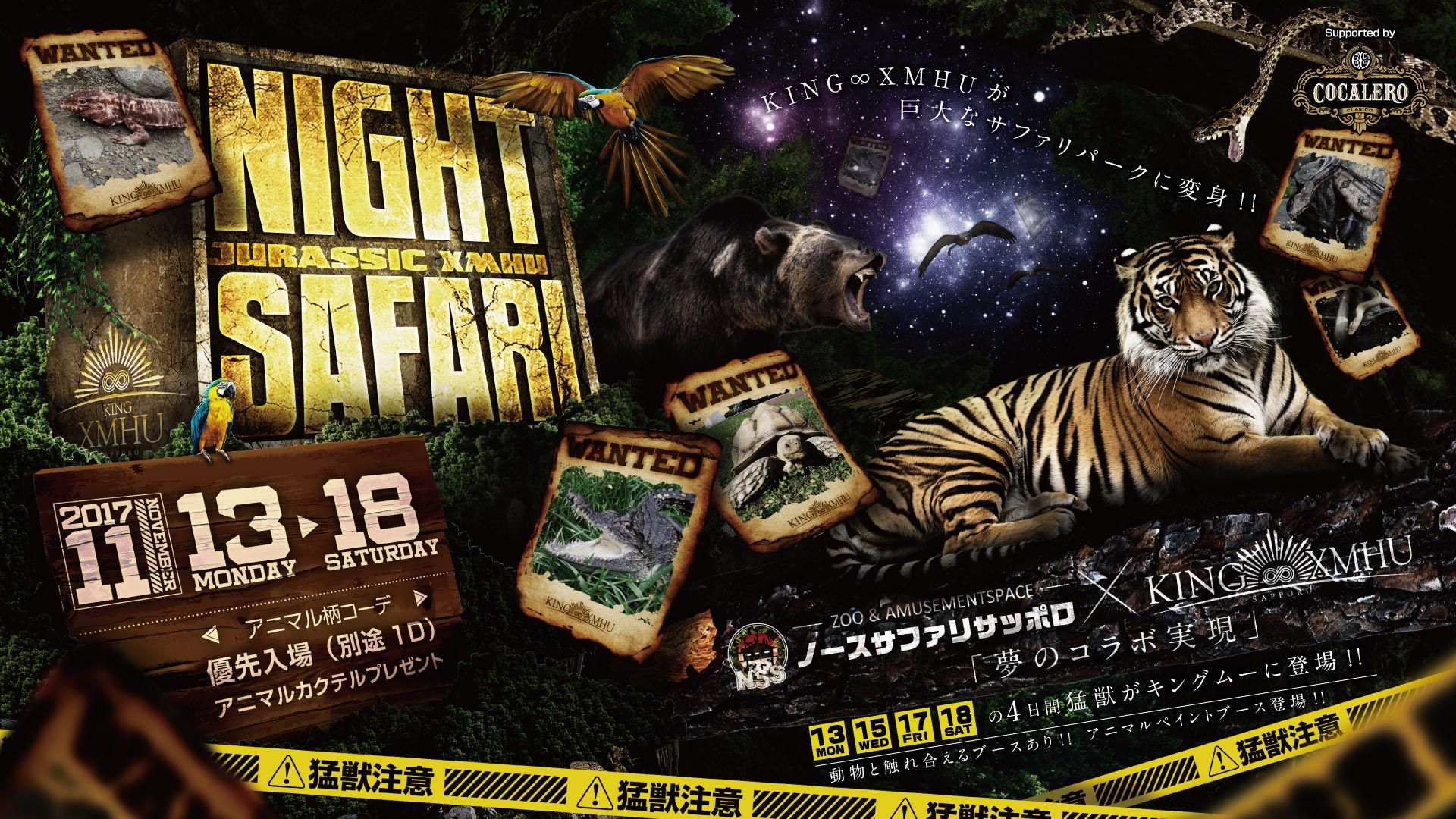 Night Safari / Monte Alban