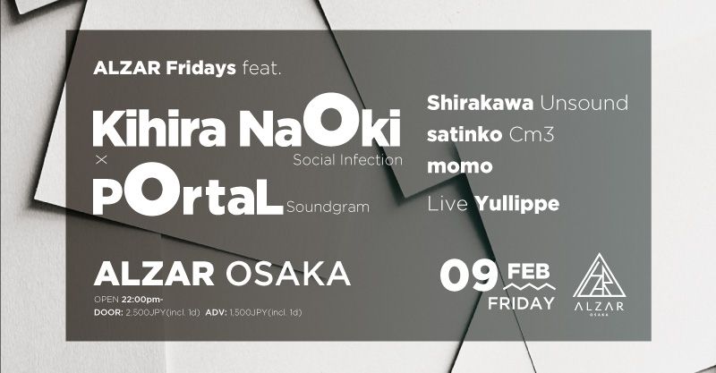 ALZAR Fridays feat. Kihira Naoki × Portal