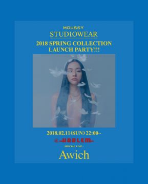 MOUSSY STUDIOWEAR 2018 SPRING COLLECTION launch party