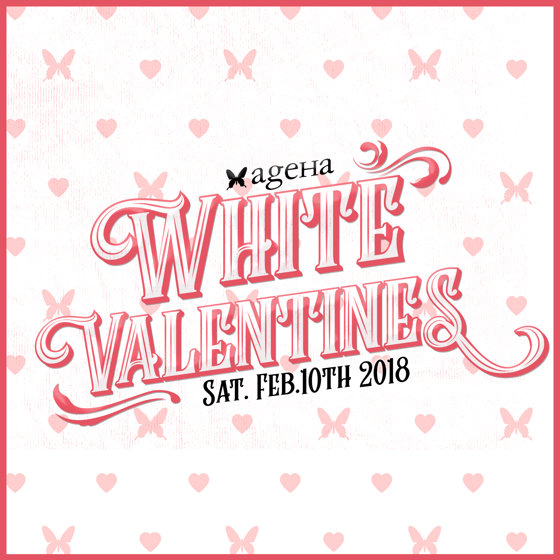 WHITE VALENTINE×BIKINI NIGHT WINTER 2018