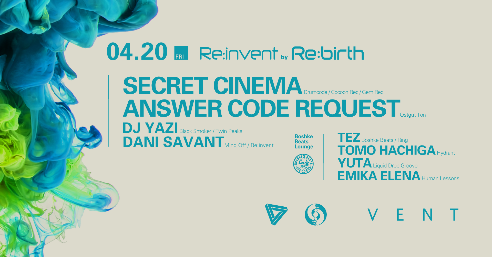 Secret Cinema & Answer Code Request at Re:invent by Re:birth
