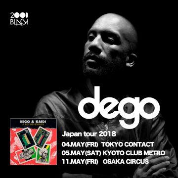 DEGO / 2000BLACK Japan Tour 2018 in Osaka