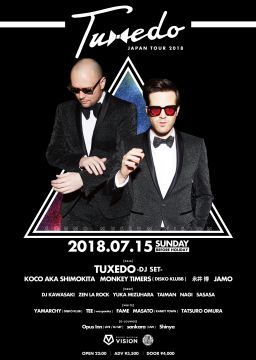 TUXEDO JAPAN TOUR 2018