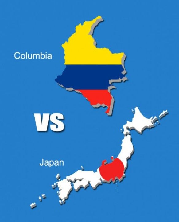 FIFA2018ロシアW杯日本VSコロンビア　