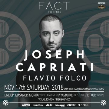 FACT presents JOSEPH CAPRIATI supported by COCALERO