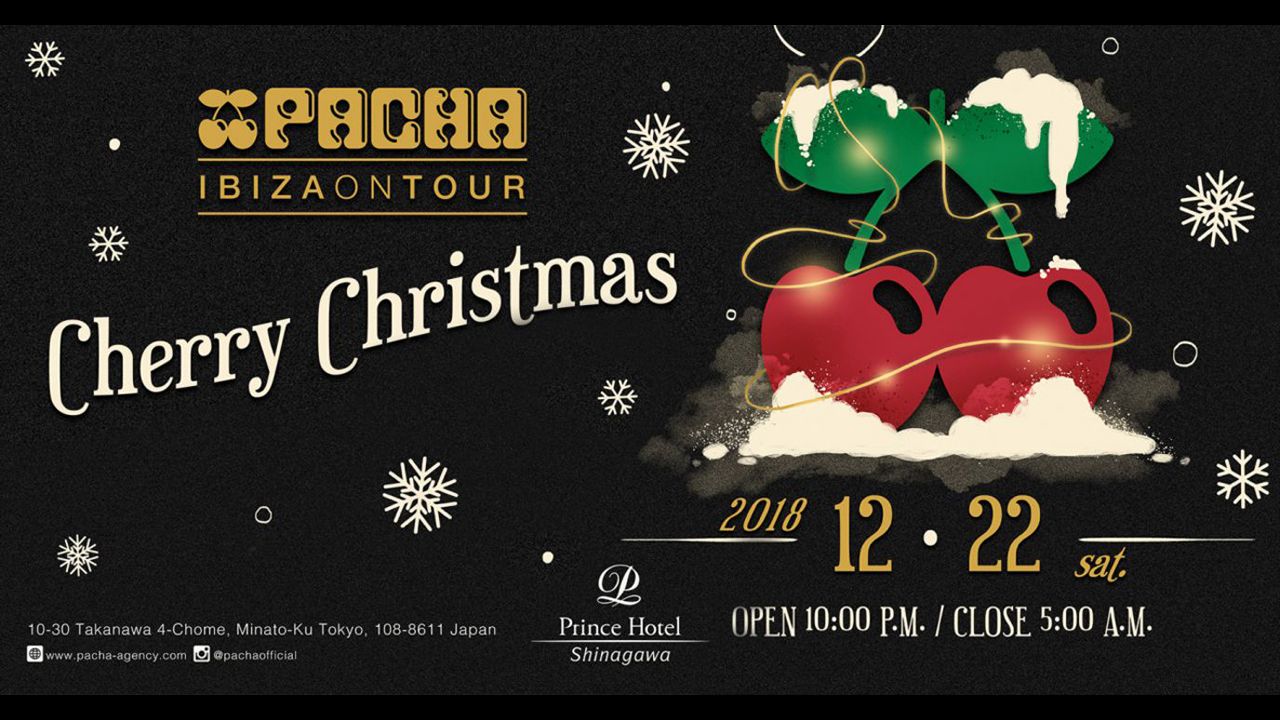 PACHA IBIZA ON TOUR 2018 “Cherry X’mas”