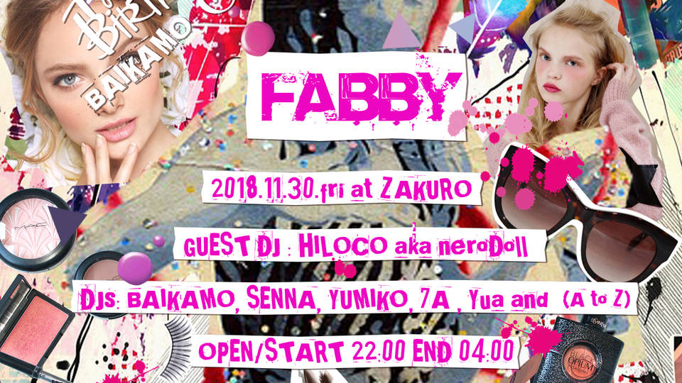 FABBY -DJ BAIKAMO Birthday Bash!-