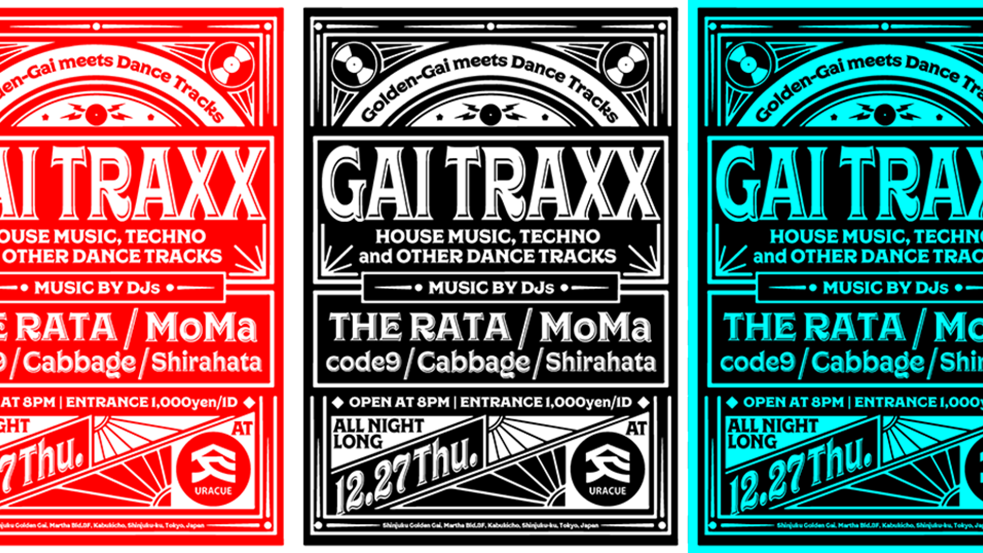 GAI TRAXX - Golden-Gai meets Dance Tracks