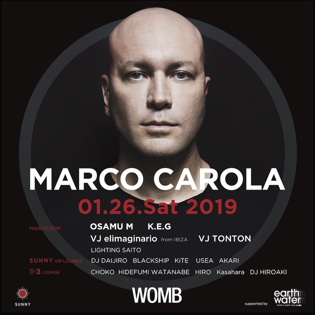 WOMB presents MARCO CAROLA