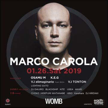 WOMB presents MARCO CAROLA
