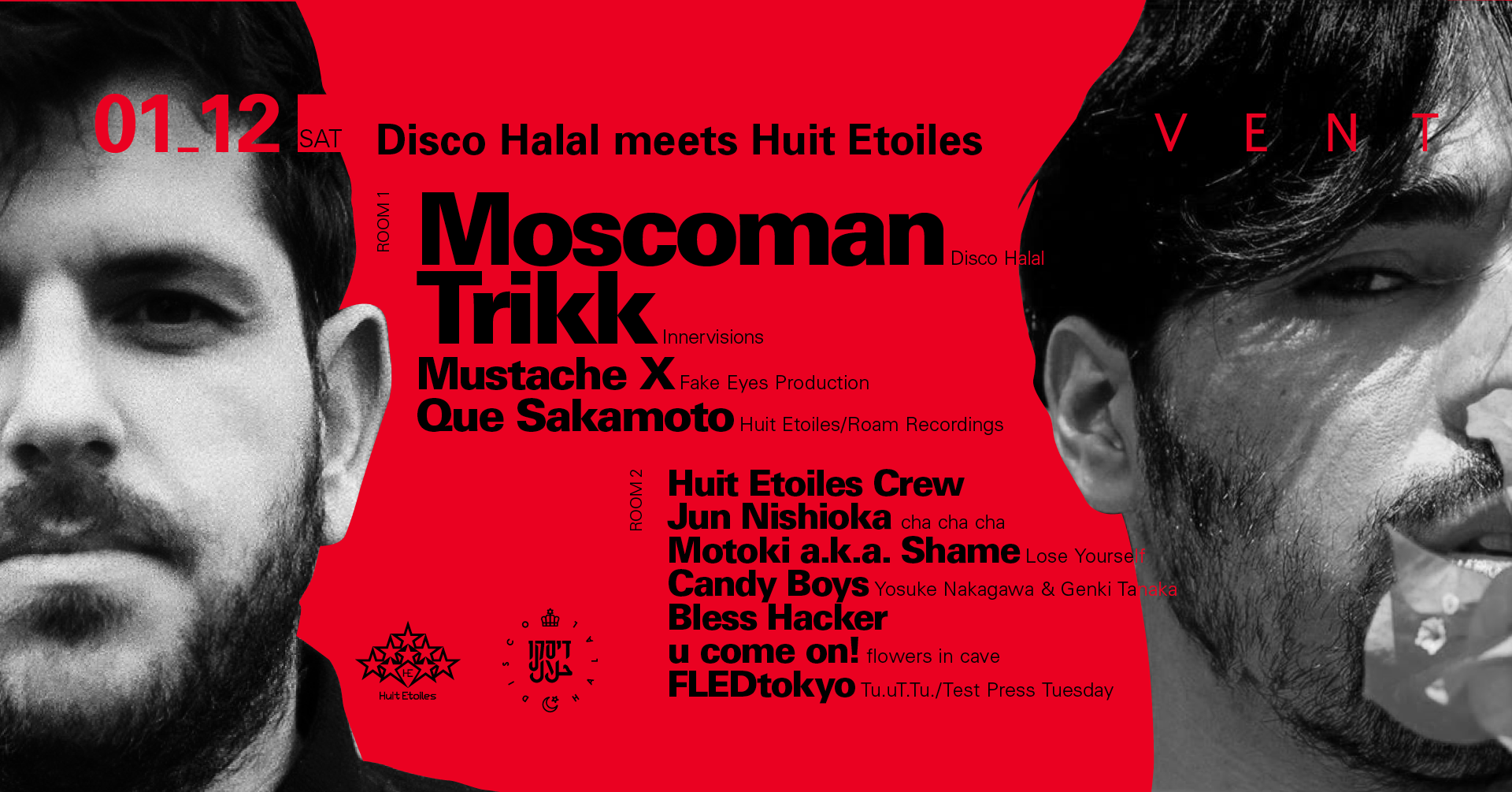 Moscoman & Trikk at Disco Halal meets Huit Etoiles