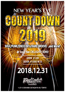 New Year's Eve COUNT DOWN 2019