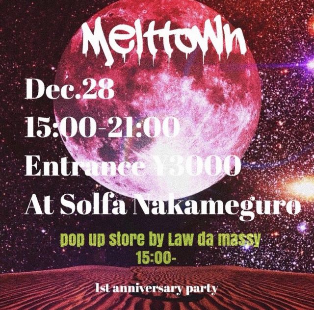Melttown 1st anniversary party