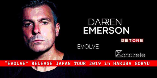 Darren Emerson "evolve"release TOUR in Hakuba GORYU
