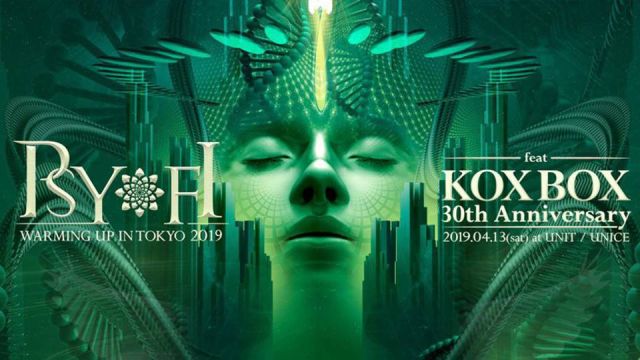 Psy Fi Warming Up in Tokyo 2019 feat Koxbox 30th Anniversary