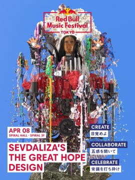 RED BULL MUSIC FESTIVAL TOKYO 2019 - SEVDALIZA'S THE GREAT HOPE DESIGN SEVDALIZA -
