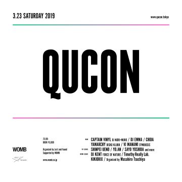 Qucon OPENING PARTY organized by Lost and Found