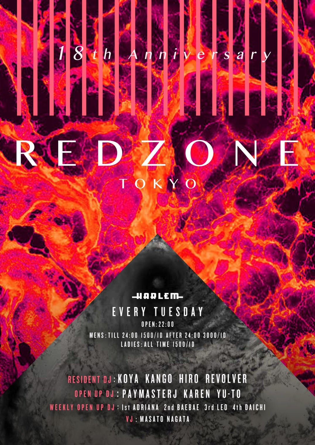 RED ZONE -DJ REVOLVER BIRTHDAY BASH-