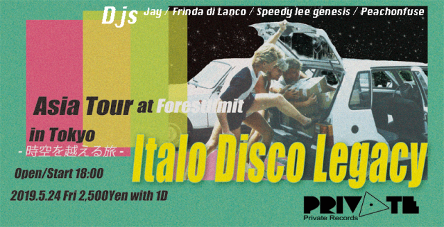 Italo Disco Legacy Asia Tour in Tokyo -時空を越える旅-