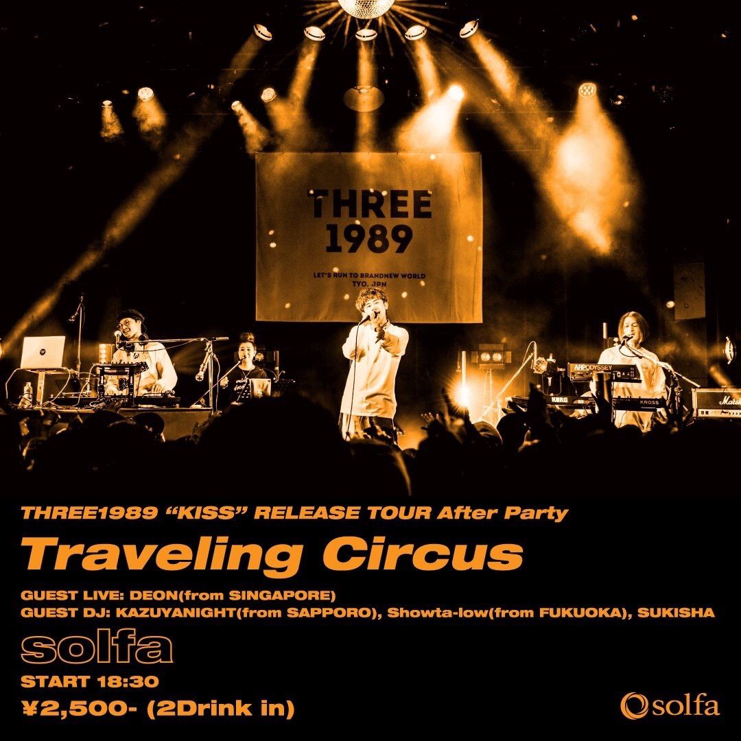 THREE1989 presents Traveling Circus 