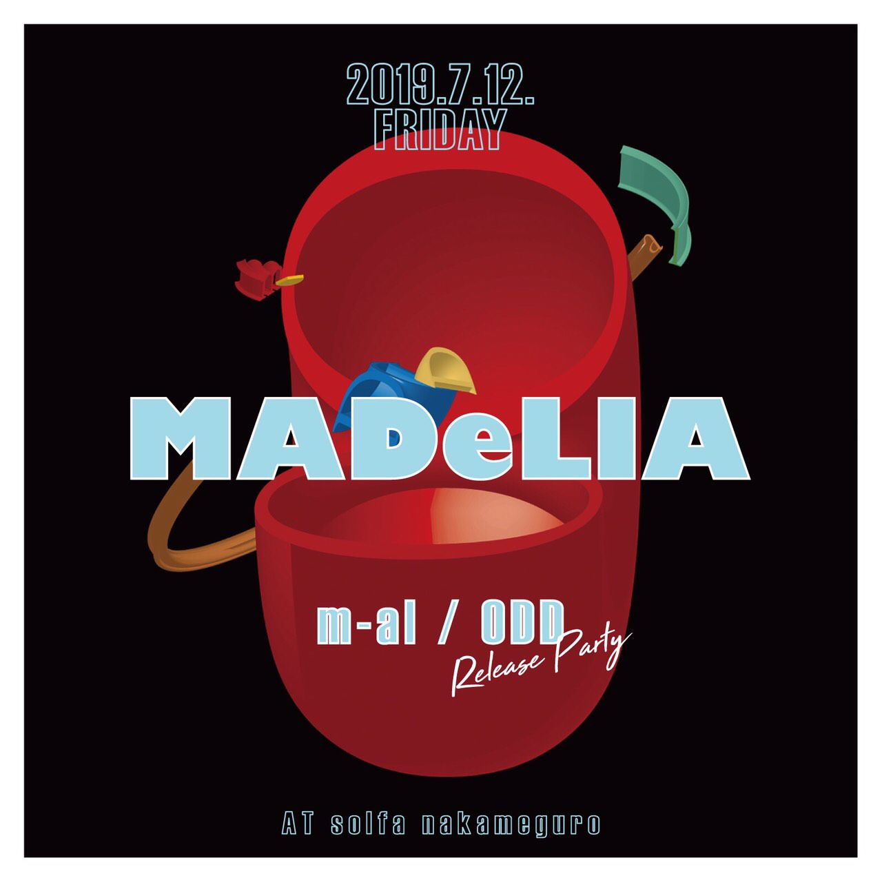 MADeLIA -m_al “ODD” Release Party-