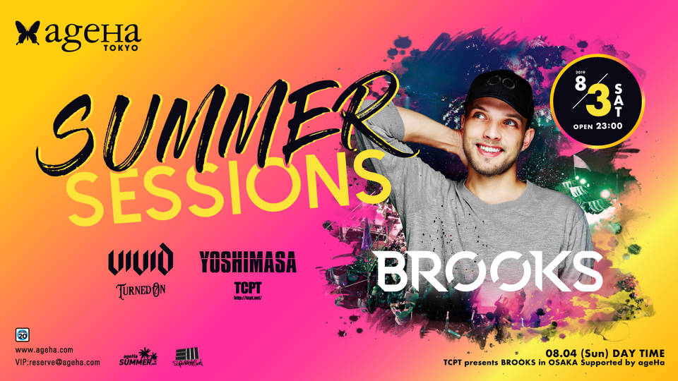 SUMMER SESSIONS feat. BROOKS Supported by TURNED ON &amp; TCPT