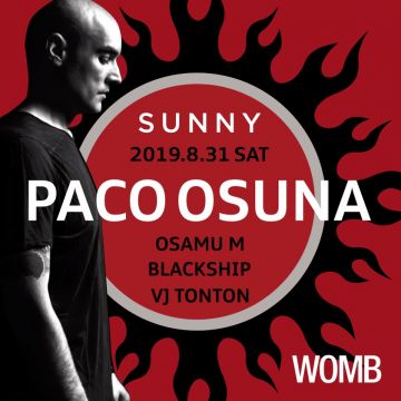 SUNNY presents PACO OSUNA