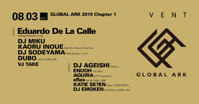 Eduardo De La Calle at GLOBAL ARK 2019 Chapter 1
