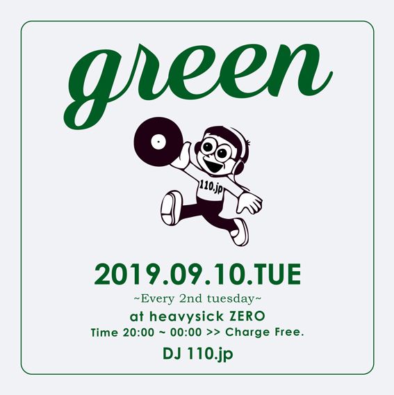 MUSIC BAR GREEN【20:00～Midnight】