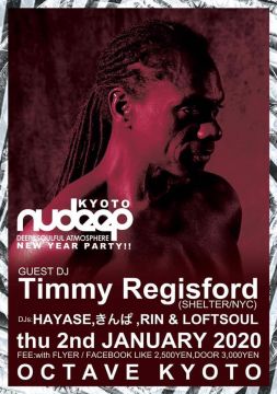KYOTO NEW YEAR PARTY 2020 w/TIMMY RESGISFORD
