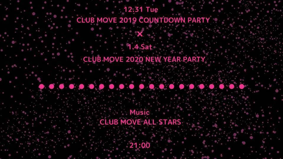 CLUB MOVE 2019 COUNTDOWN PARTY
