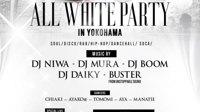 ALL WHITE PARTY in YOKOHAMA
