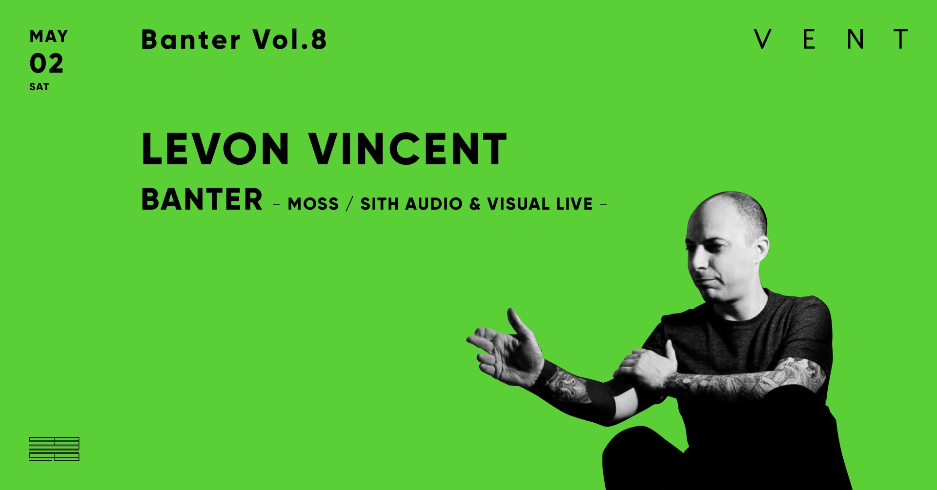 ＜開催中止＞ Levon Vincent at Banter Vol. 8