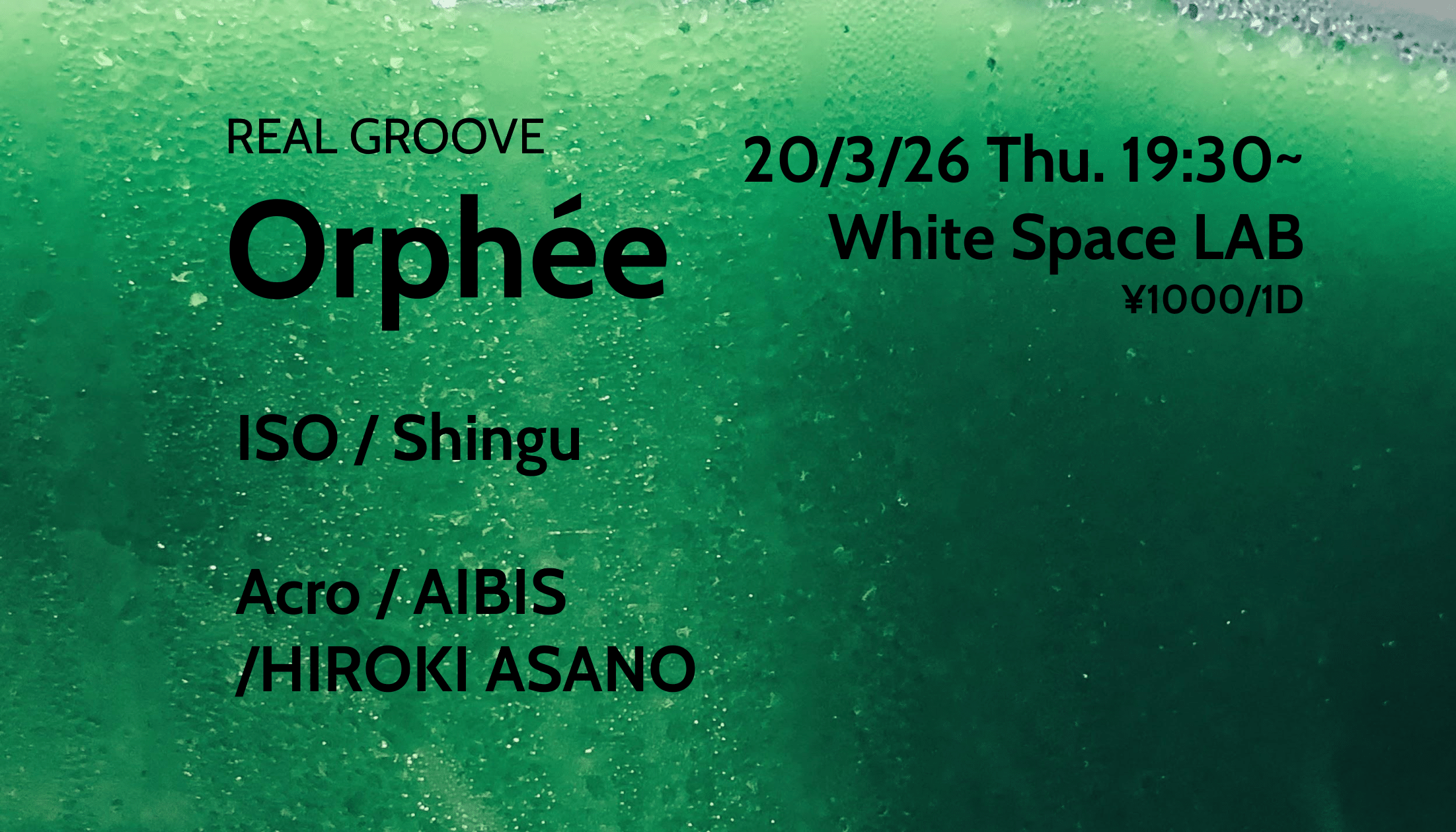 Real Groove Orphée