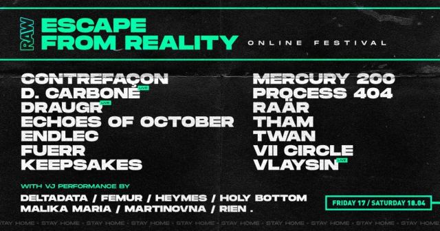 [Live Streaming] RAW Escape From Reality