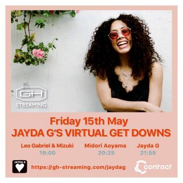 [Live Streaming] Jayda G’s Virtual Get Downs 