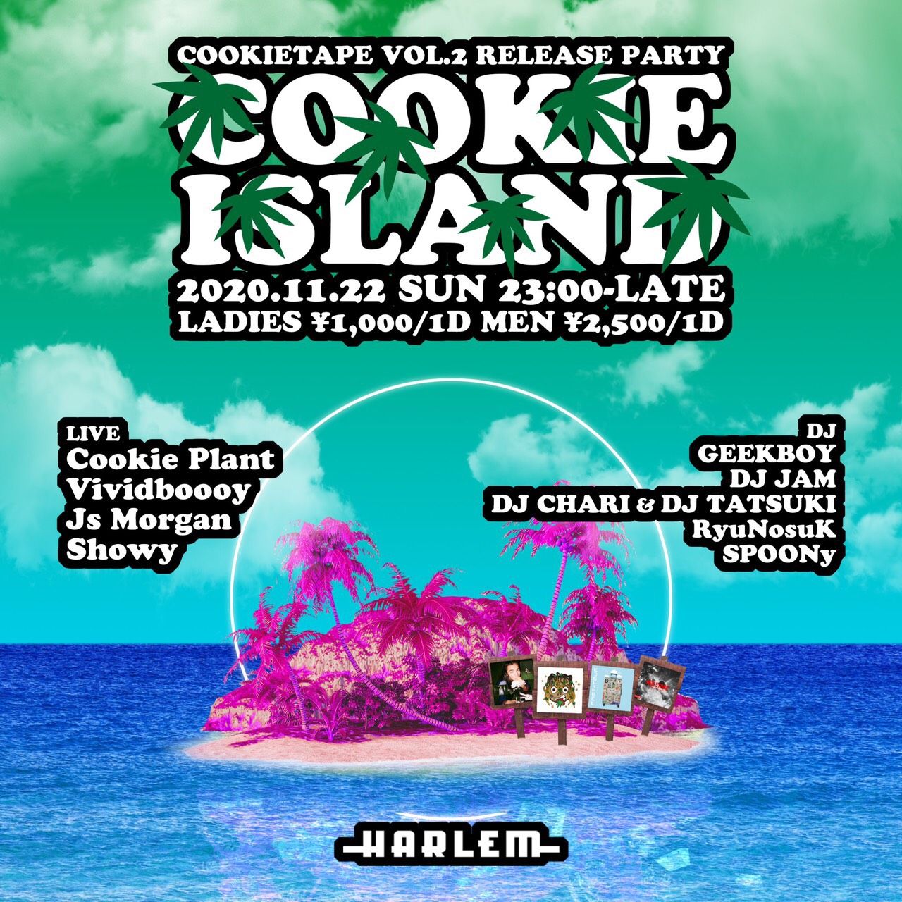 Cookie Island -Cookie Tape Vol.2 Release Party-