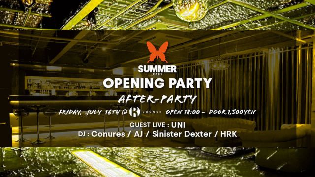 "ageHa SUMMER OPENING" AFTER PARTY