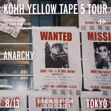 KOHH Yellow Tape TOUR